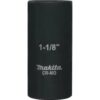 Makita 1/2 in. Drive 1-1/8 in. Deep Well Impact Socket