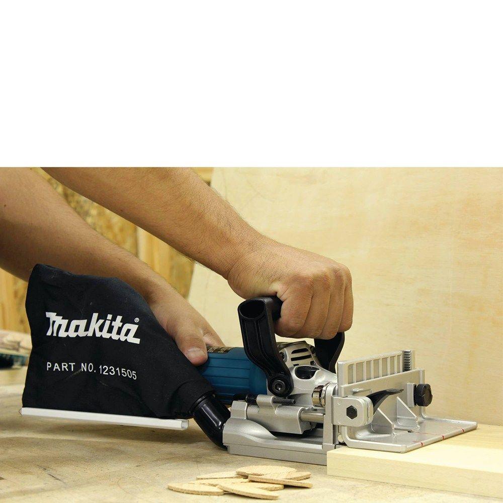 Makita 6 Amp Corded Plate Joiner with Dust Bag and Tool Case