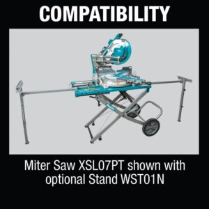 Makita 18-Volt X2 LXT Lithium-Ion (36-Volt) 12 in. Brushless Cordless Dual-Bevel Sliding Compound Miter Saw Laser Kit (5.0 Ah)