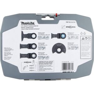 Makita 5 Pc. Starlock Oscillating Blade Set