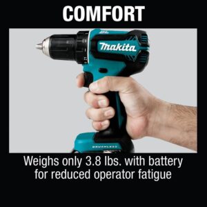 Makita 18-Volt LXT Lithium-Ion Brushless Cordless 1/2 in. Driver-Drill Kit, 3.0Ah