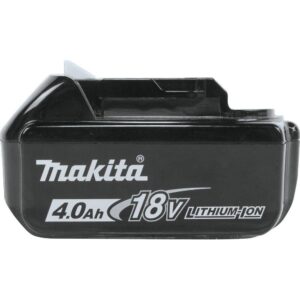 Makita 18V LXT 4.0 Ah Battery and Rapid Optimum Charger Starter Pack with bonus 18V LXT/12V MAX CXT Bluetooth Job Site Speaker