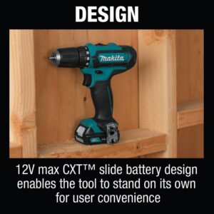 Makita 12-Volt MAX CXT Lithium-Ion Cordless 3/8 in. Drill and Impact Driver Combo Kit with (2) 1.5Ah Batteries Charger and Bag