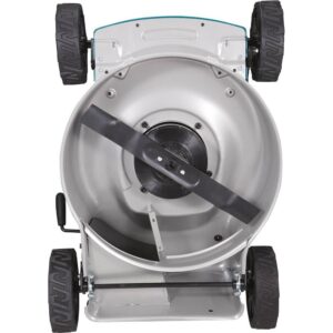 Makita 18 in. 18-Volt X2 36-Volt 5.0Ah LXT Lithium-Ion Cordless Steel Deck Walk Behind Push Lawn Mower Kit with 4 Batteries