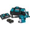 Makita 18-Volt X2 LXT 36-Volt 1-1/8 in. Brushless Cordless Rotary Hammer Kit with HEPA Dust Extractor AFT AWS Capable 5.0 Ah
