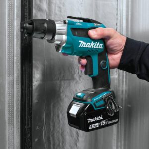 Makita 18-Volt 5.0 Ah LXT Lithium-Ion Brushless Cordless 2500 RPM Screwdriver Kit