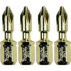 Makita Impact GOLD #1 Philips Steel Insert Bit (4-Piece)