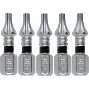 Makita IMPACT XPS T10 Torx 1 in. Insert Bit (5-Pack)