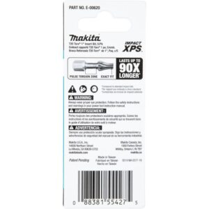 Makita IMPACT XPS T20 Torx 1 in. Insert Bit (5-Pack)