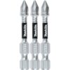 Makita Impact XPS #1 Phillips 2 in. Power Bit (3-Pack)