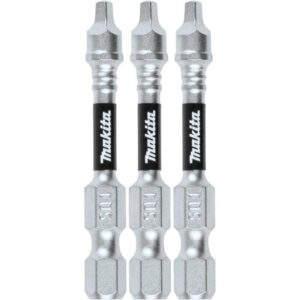 Makita Impact XPS #1 Square 2 in. Power Bit (3-Pack)