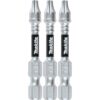Makita IMPACT XPS T15 Torx 2 in. Power Bit (3-Pack)
