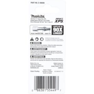 Makita Impact XPS T20 Torx 2 in. Power Bit (3-Pack)