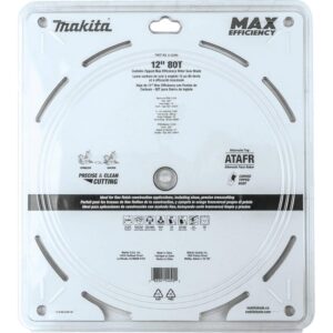 Makita 12 in. 80T Carbide-Tipped Max Efficiency Miter Saw Blade
