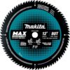 Makita 12 in. 80T Carbide-Tipped Max Efficiency Miter Saw Blade