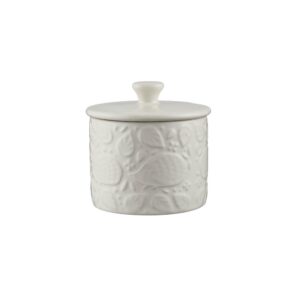 Mason Cash Forest 4-Piece 59 fl. oz. Cream Stoneware Breakfast Set