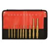 Mayhew Brass Metric Pin Punch Set (10-Piece)