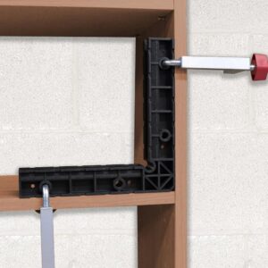 Milescraft TrackClampKit100 90-Degree Clamp Track Kit (5-Piece)
