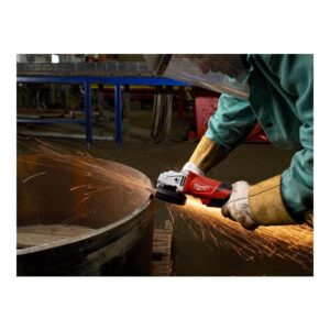 Milwaukee 13 Amp 5 in. Small Angle Grinder with Lock-On Paddle Switch
