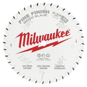 Milwaukee 5-3/8 in. x 36-Tooth Fine Finish Circular Saw Blade