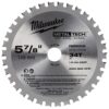 Milwaukee 5-7/8 in. x 34 Teeth Ferrous Metal Cutting Saw Blade