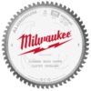 Milwaukee 8 in. x 58 Carbide Teeth Aluminum Cutting Circular Saw Blade