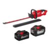 Milwaukee M18 FUEL 18-Volt Lithium-Ion Brushless Cordless Hedge Trimmer with 12 Ah and 8 Ah Batteries