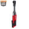 Milwaukee M12 FUEL 12-Volt 3/8 in. Lithium-Ion Brushless Cordless Extended Reach Ratchet (Tool-Only)