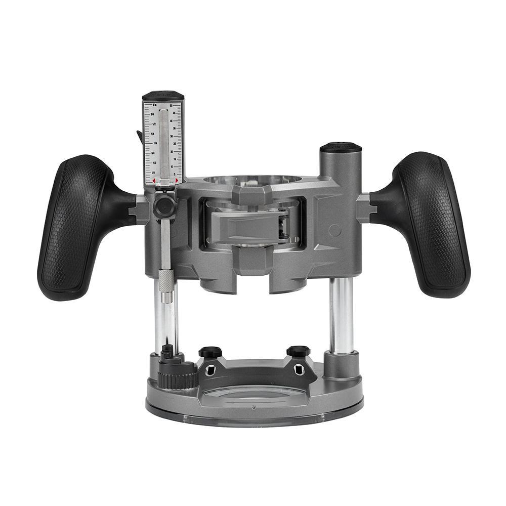 Milwaukee M18 FUEL 18-Volt Lithium-Ion Brushless Cordless Compact Router w/ Compact Router Offset Base & Router Plunge Base