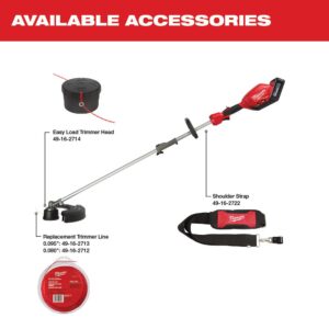 Milwaukee M18 FUEL 18-Volt Lithium-Ion Brushless Cordless QUIK-LOK String Trimmer Kit with Two 8.0 Ah Batteries (2-Tool)