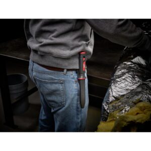 Milwaukee 11 in. Stainless Steel Clip Point Partially Serrated Duct Knife