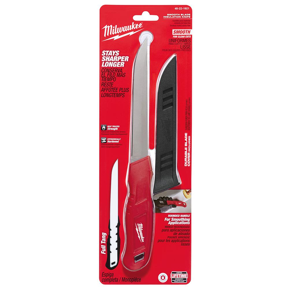 Milwaukee 6 in. Smooth Blade Insulation Knife