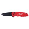 Milwaukee FASTBACK Stainless Steel Spring Assisted Folding Knife with 2.95 in. Blade