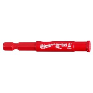 Milwaukee 5/16 in. Diamond Plus Hole Saw W/ Arbor