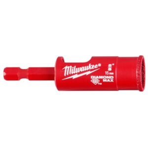 Milwaukee 5/8 in. Diamond Plus Hole Saw W/ Arbor