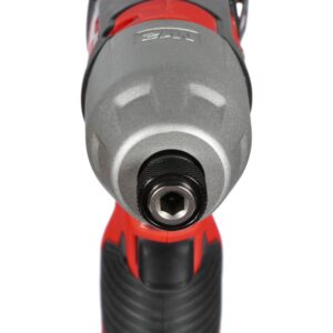 Milwaukee M12 12-Volt Lithium-Ion Cordless 1/4 in. Impact Driver Kit W/(2) 1.5Ah Batteries, Charger & Case