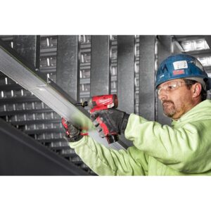 Milwaukee M12 FUEL SURGE 12-Volt Lithium-Ion Brushless Cordless 1/4 in. Hex Impact Driver Compact Kit with M12 Flood Light