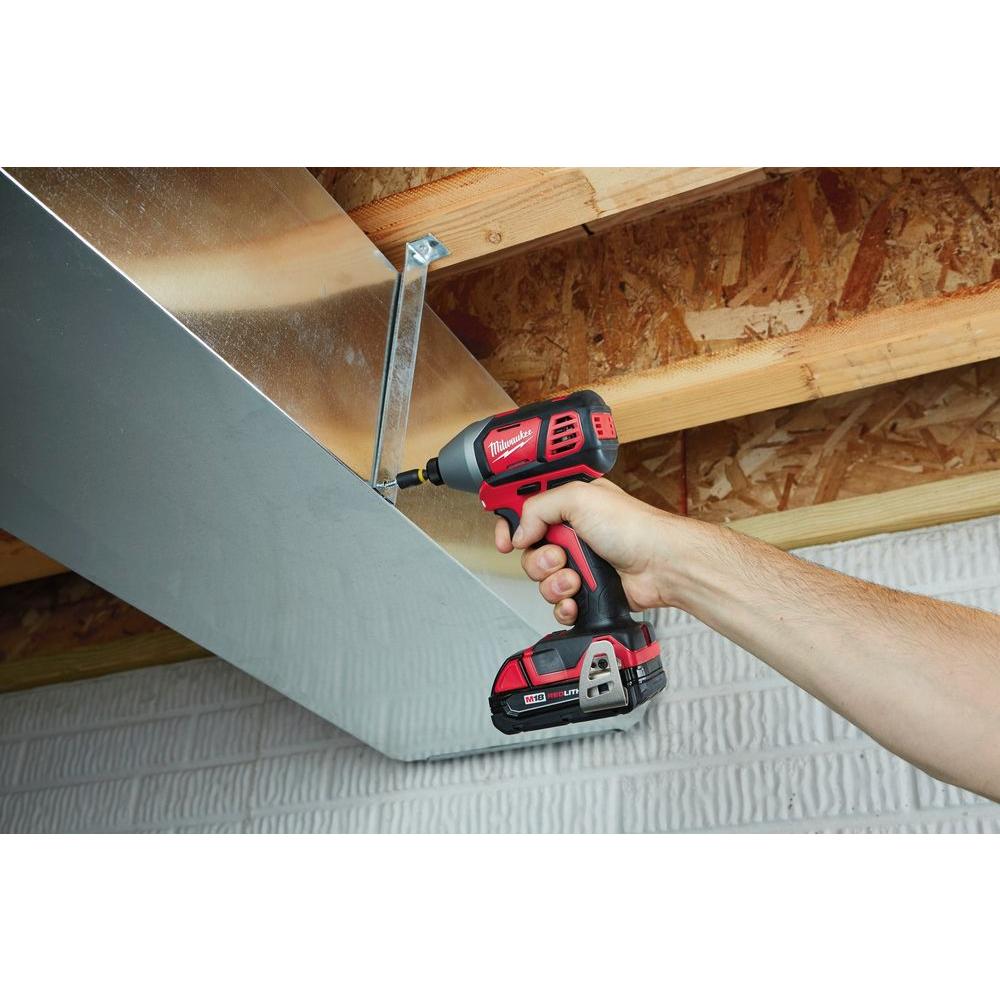 Milwaukee M18 18-Volt Lithium-Ion Cordless 1/4 in. Hex 2-Speed Impact Driver (Tool-Only)