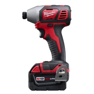 Milwaukee M18 18-Volt Lithium-Ion Cordless 1/4 in. Hex 2-Speed Impact Driver W/(2) 3.0Ah Batteries, Charger, Hard Case