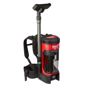 Milwaukee M18 FUEL 18-Volt 1/2 in. Lithium-Ion Cordless Impact Wrench w/ Friction Ring & Backpack Vacuum w/ Two 6.0Ah Batteries