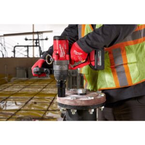 Milwaukee M18 FUEL ONE-KEY 18-Volt Lithium-Ion Brushless Cordless 1 in. Impact Wrench with Friction Ring and Two 8.0 Ah Batteries