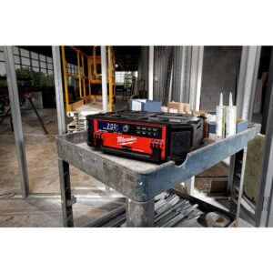 Milwaukee M18 Lithium-Ion Cordless PACKOUT Radio/Speaker with Built-In Charger