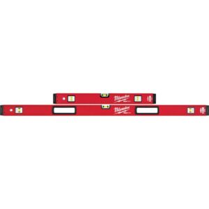 Milwaukee 24 in./48 in. REDSTICK Box Level Set