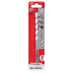 Milwaukee 5/16 in. x 4 in. x 6 in. SHOCKWAVE Carbide Multi-Material Drill Bit