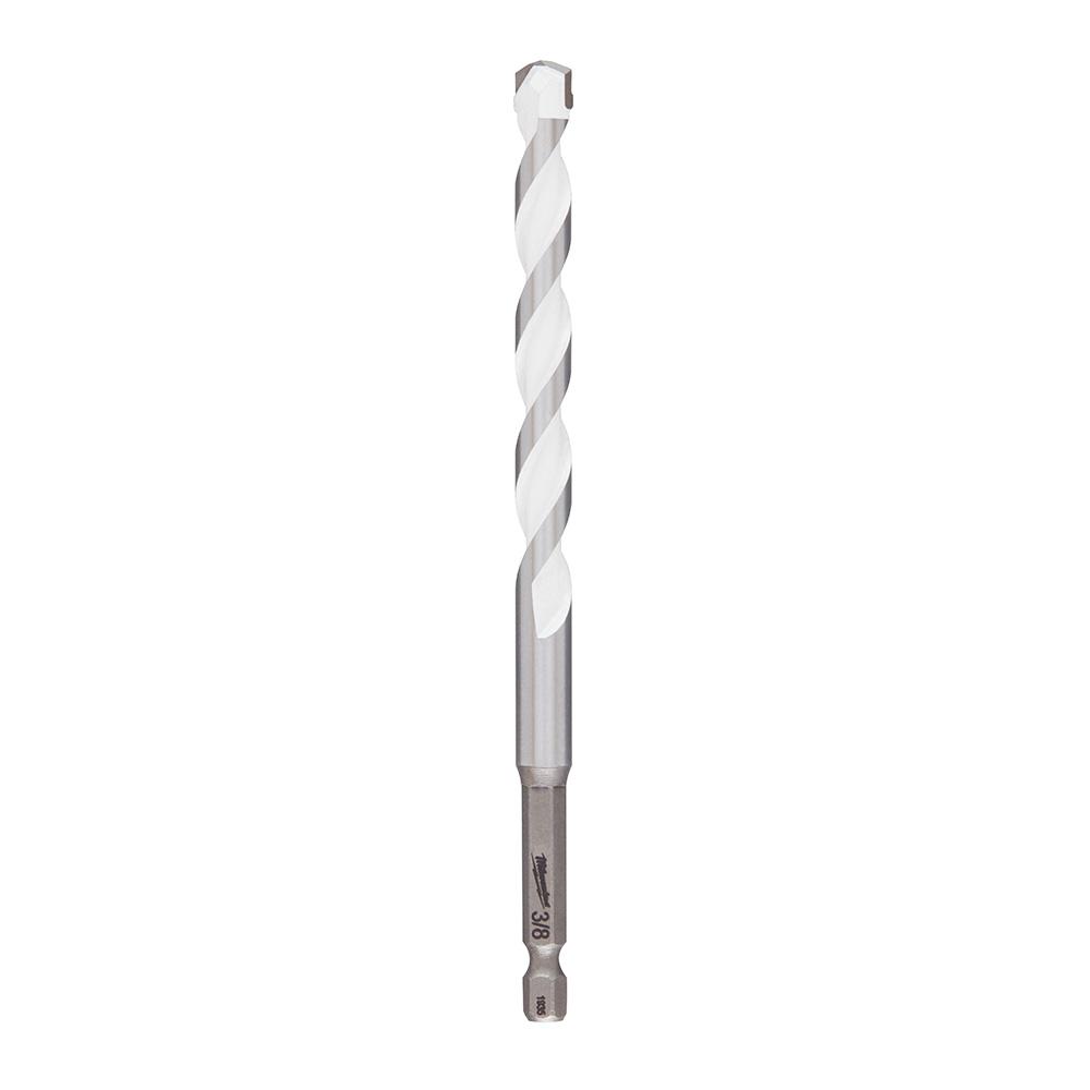 Milwaukee 3/8 in. x 4 in. x 6 in. SHOCKWAVE Carbide Multi-Material Drill Bit