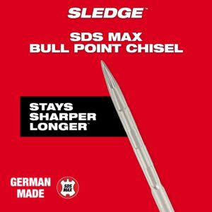 Milwaukee 16 in. SDS-Max SLEDGE Steel Bull Point Chisel Bit