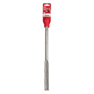 Milwaukee 1 in. x 16 in. SDS-Max SLEDGE Steel Flat Chisel Bit