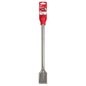 Milwaukee 2 in. x 15 in. SDS-Max SLEDGE Steel Tile Chisel Bit