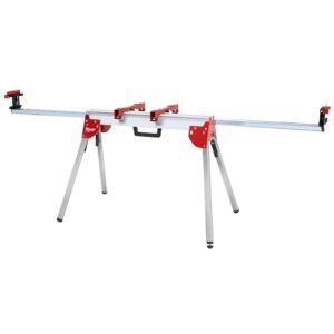 Milwaukee M18 FUEL 18-Volt Lithium-Ion Brushless Cordless 10 in. Dual Bevel Sliding Compound Miter Saw Kit W/ Miter Stand