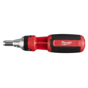 Milwaukee 9-in-1 Square Drive Ratcheting Multi-Bit Screwdriver